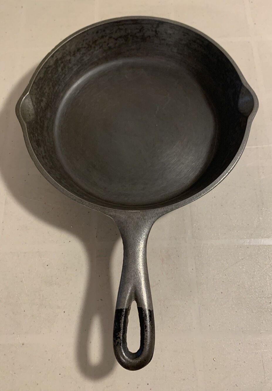 Vintage BSR Cast Iron Skillet No. #5 8 1/8" Smoke Ring
